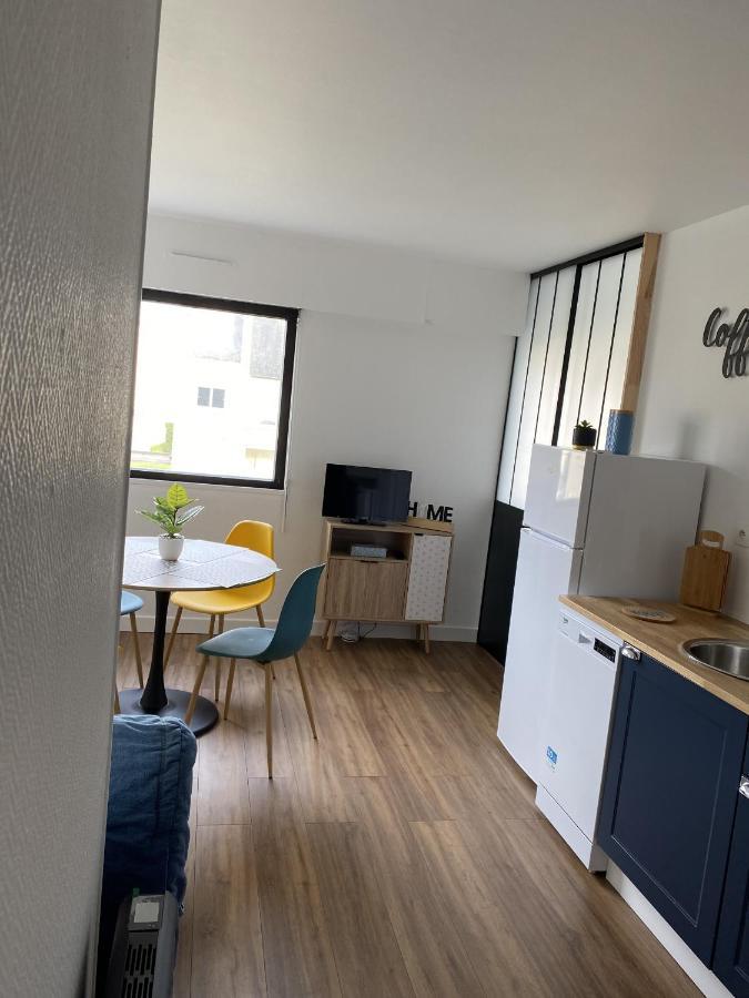 Super Appartement Cosy, Parking Prive Courseulles-sur-Mer Kültér fotó